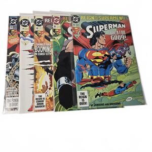 Comic / Superman Volume 2 Issues #78 to #81 Inclusive / Reign of the Supermen